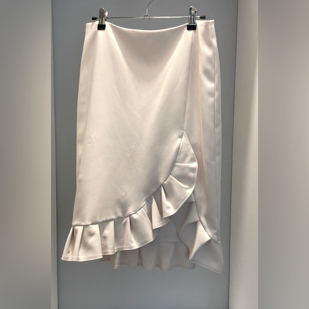 Banana Republic ASYMMETRICAL RUFFLE PENCIL SKIRT Size 8
